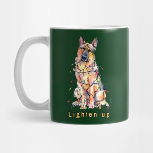 Lighten up German Shepherd Mug